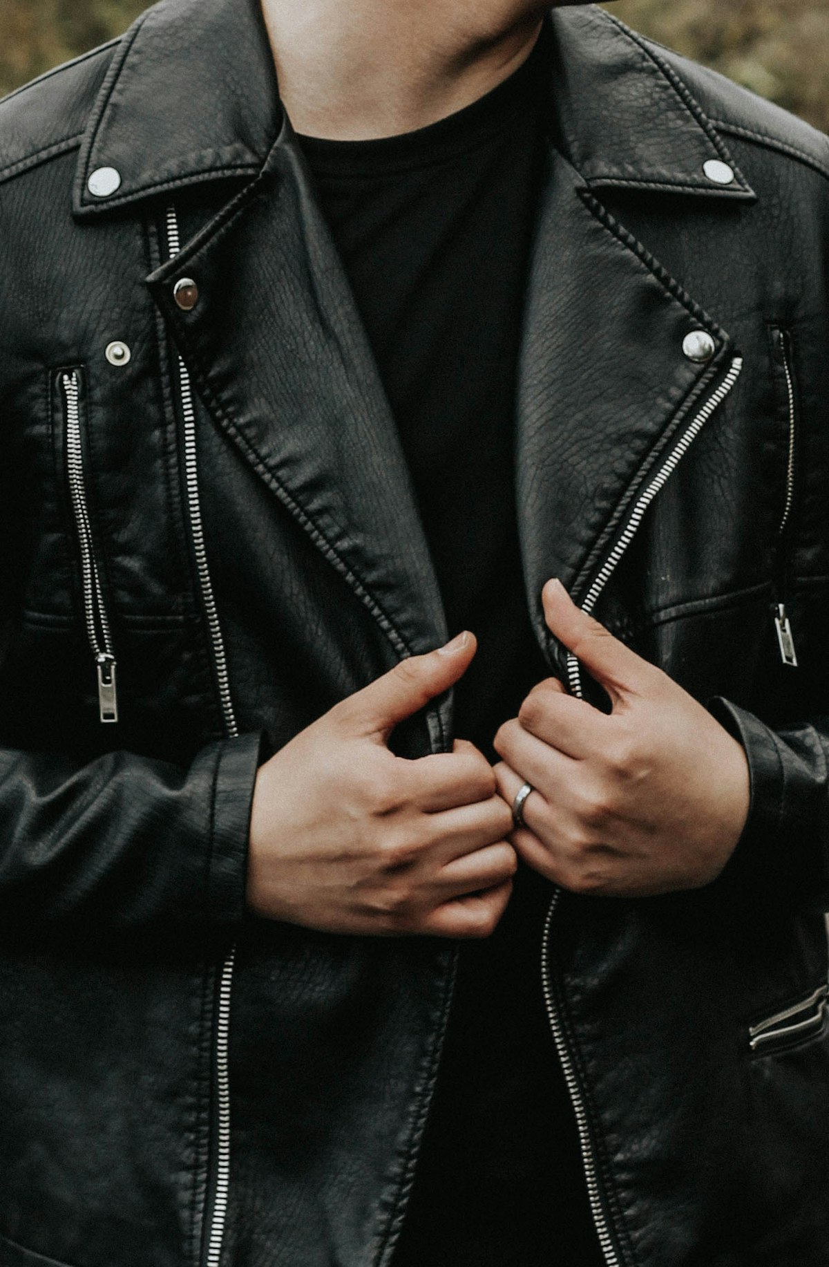 Custom development sample jacket manufactured by Galaxy Leather Pak